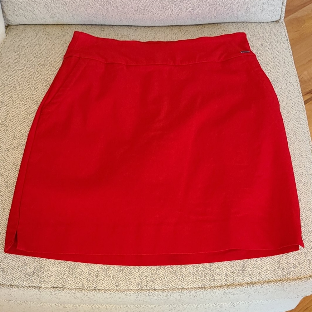 Red  Skort